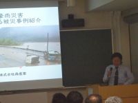 講演「高梁市における被災事例紹介」（森産業小坂顕太郎）